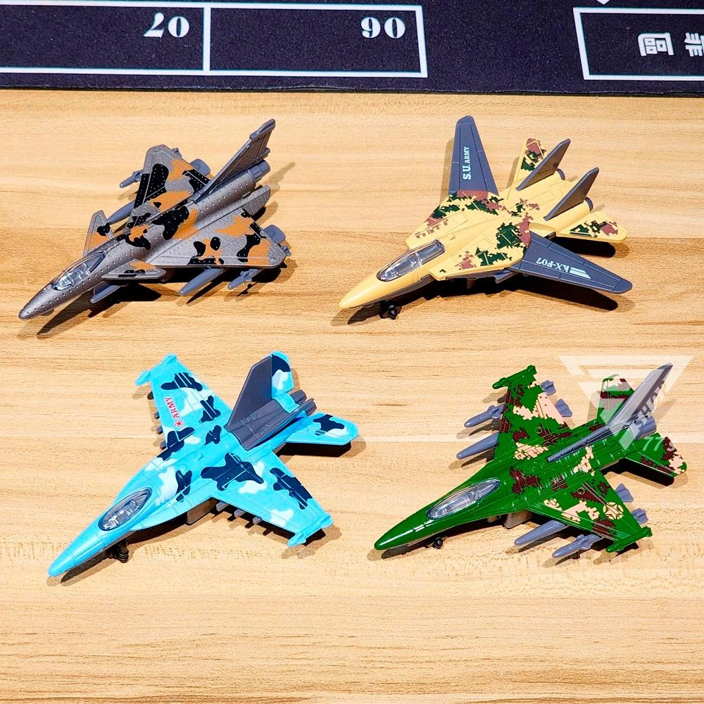 『仿真合金戰鬥機模型玩具』回力飛機 戰鬥機玩具 模型軍事飛機 合金飛機 軍事戰機 迴力飛機玩具