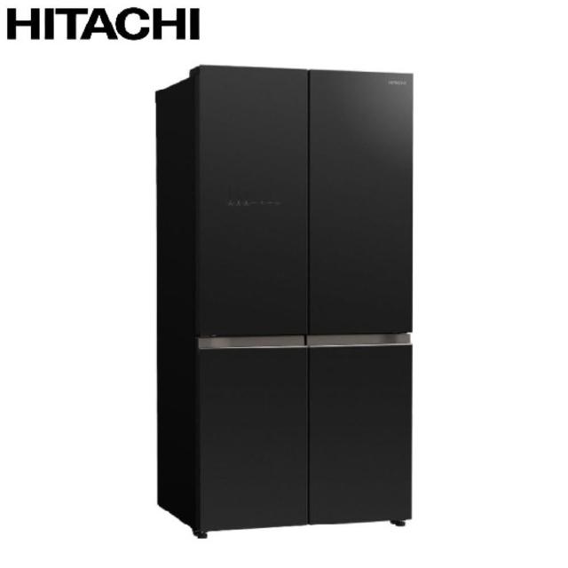 HITACHI 日立】645L 四門十字對開變頻琉璃冰箱HR4N9713DFSVA - 含基本