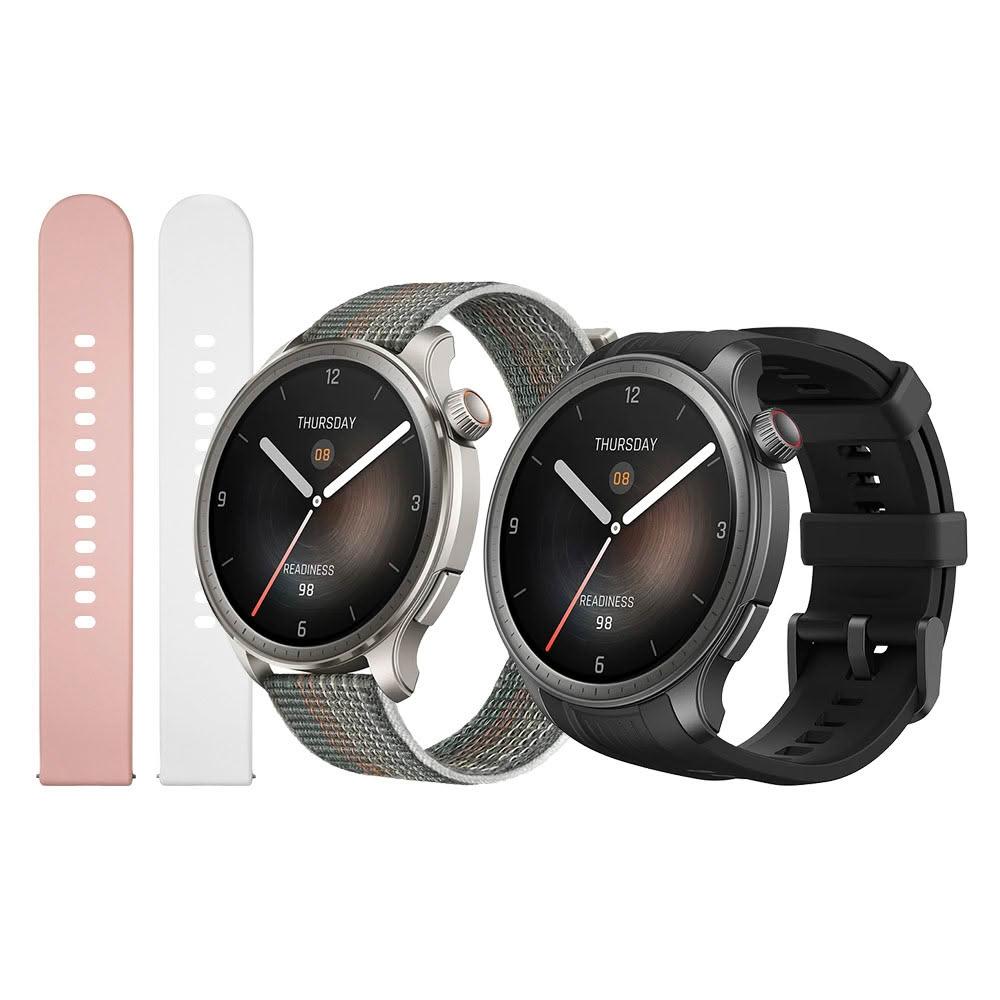 【Amazfit 華米】Balance 46mm 全方位健康管理智慧手錶 (BIA身體成分/體脂測量/心率血氧/睡眠/壓力/運動)