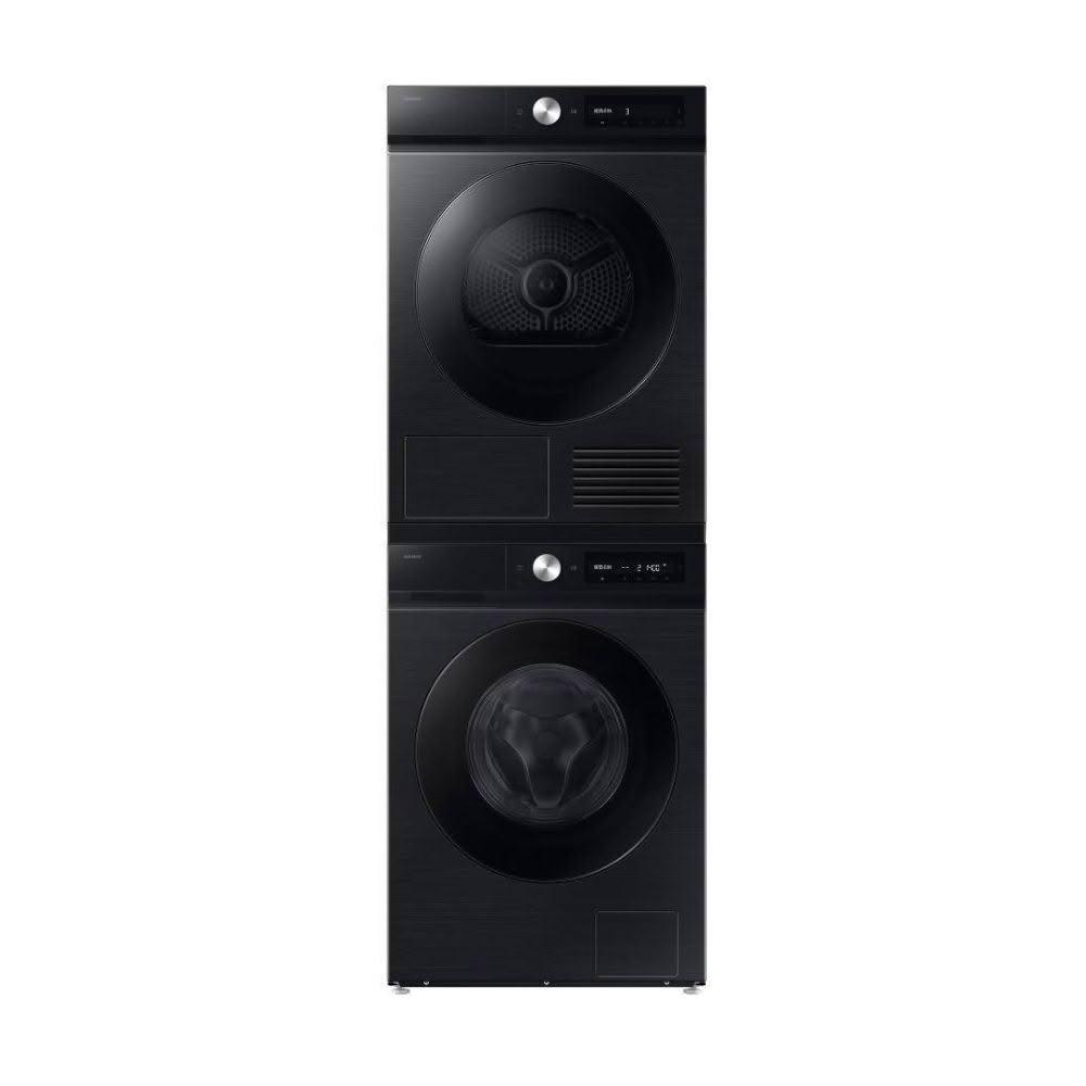 【Samsung 三星】WW12BB744DGBTW+DV10DB7440GBTW 12+10KG 滾筒洗衣機組合 幻夜黑