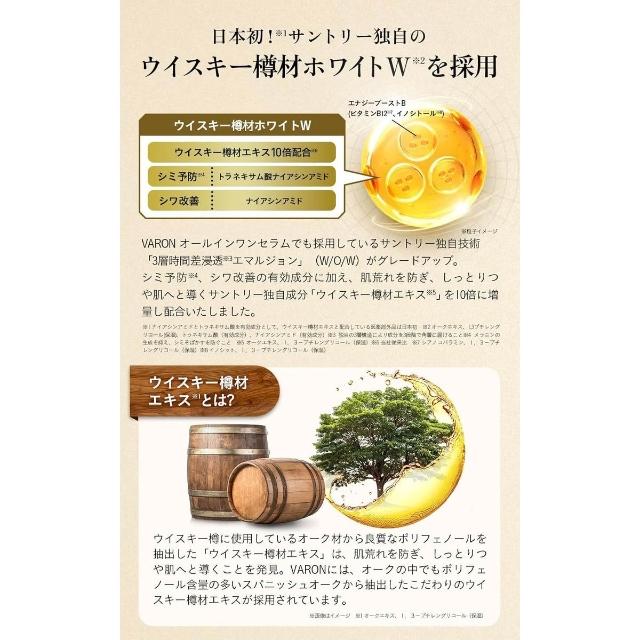 Suntory 三得利】VARON 汎倫Master's Blend 升級版多效精華液120ml