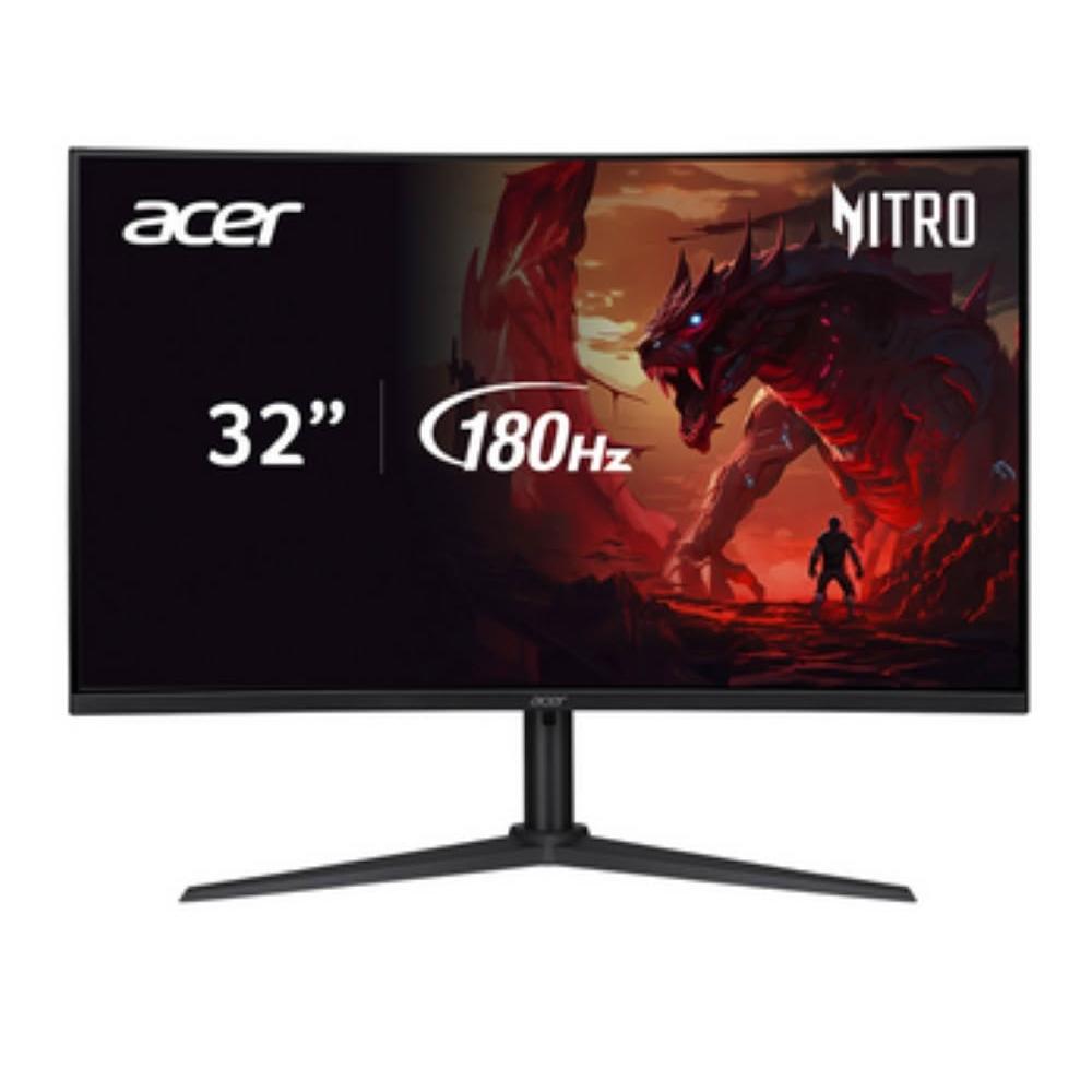 【Acer 宏碁】ACER XZ322QU V3 曲面電競螢幕(32型/2K/180Hz/1ms/VA)