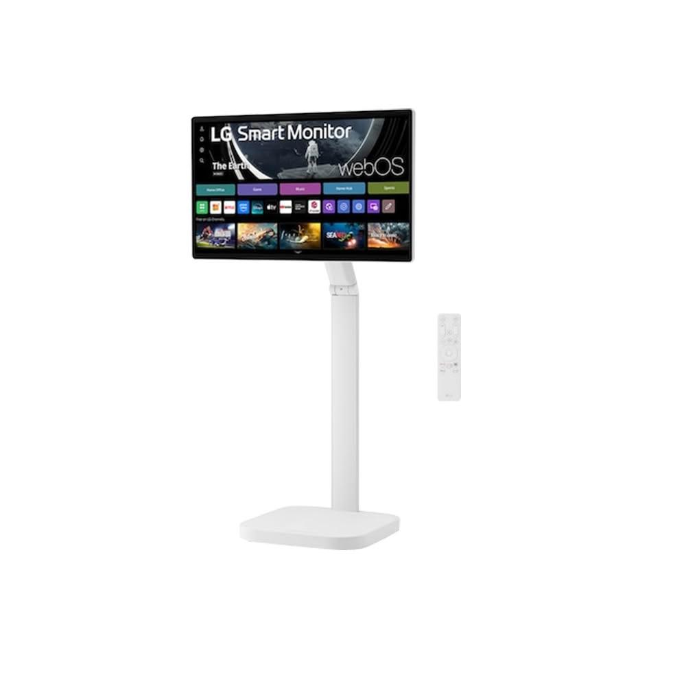 【LG 樂金】LG 樂金 32SR50F-W 移動式智慧螢幕 32吋 60Hz FHD 8ms 內建喇叭 白色螢幕 智慧螢幕 液晶螢幕
