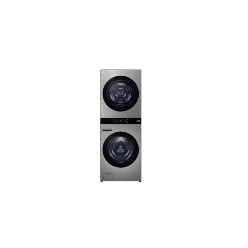 【LG 樂金】WD-S2220VM  洗22公斤+乾20公斤  WashTower™ AI智控洗乾衣機第二代-星辰銀