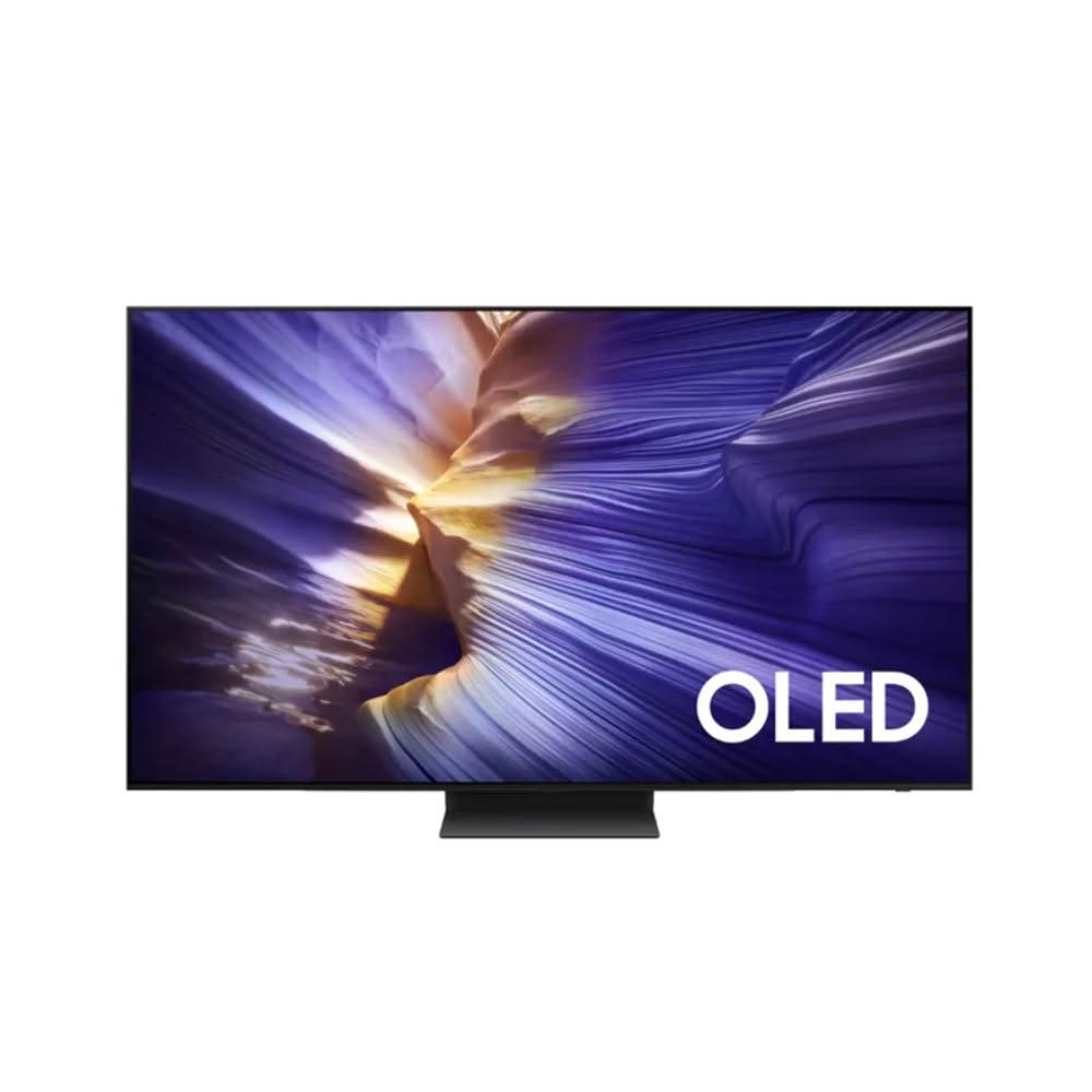 【Samsung 三星】❞原廠控價,私訊有優惠❞ QA55S95FAXXZW 55型 4K OLED AI智慧顯示器
