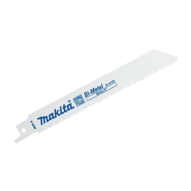 【MAKITA 牧田】瑞士製 軍刀鋸片 B-43240 長6吋 金屬、木材、密集板、鋁材、塑料 單支/一卡5支 中崙五金