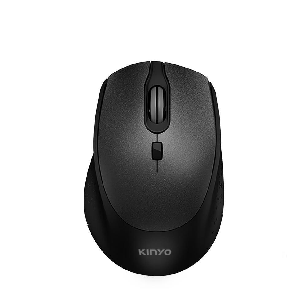 【KINYO】★官方直營★2.4GHz無線滑鼠(黑)-福利品915