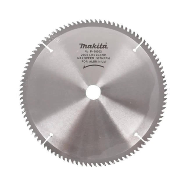 【MAKITA 牧田】原廠10鋁材鎢鋼鋸片 255*3.0*25.4mm P-68002 適用:LS1040 中崙五金