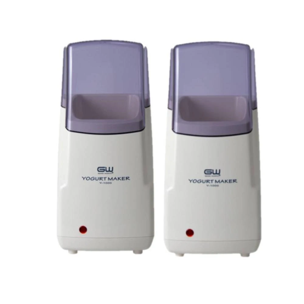【GW 水玻璃】[官方直營]- 優格製造機Y-1000 二入組(發酵杯須另購)
