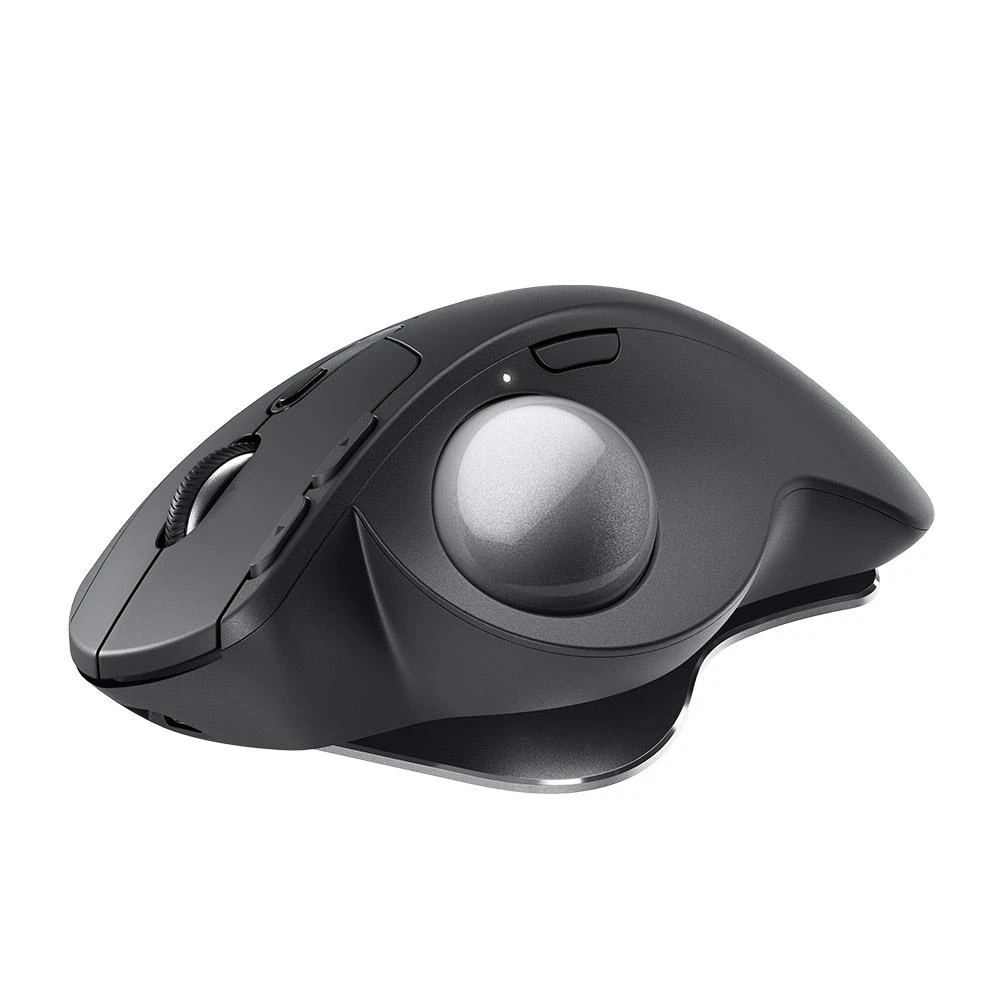 【Logitech 羅技】MX Ergo S 無線軌跡球 石墨黑