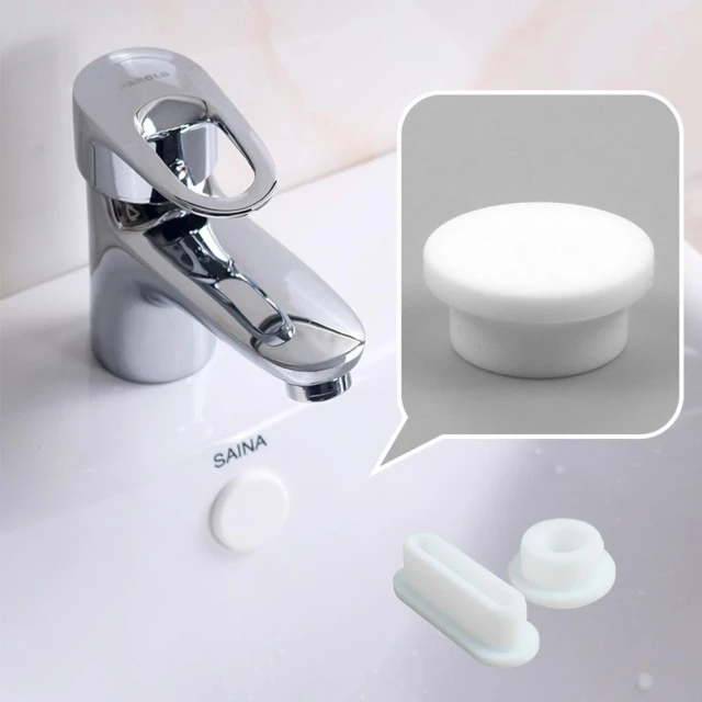 【wepay】洗臉盆橡膠塞(溢水孔蓋 溢流孔蓋 洗手台橡膠塞 防水密封塞 洗臉盆孔塞 溢水口塞 廚房溢流環塞)