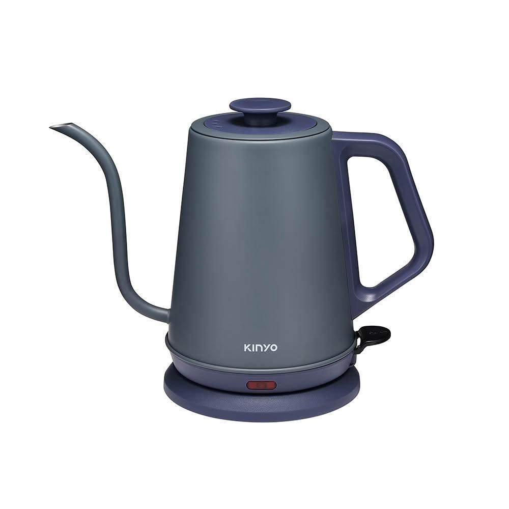 【KINYO】★官方直營★鵝頸細口電手沖壺-福利品
