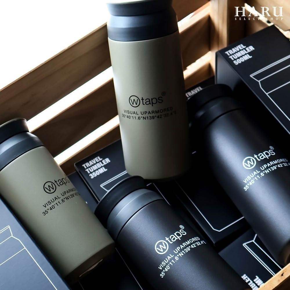 現貨WTAPS H2O 350ML/500ML / BOTTLE / STEEL. KINTO 黑色橄欖綠保溫瓶