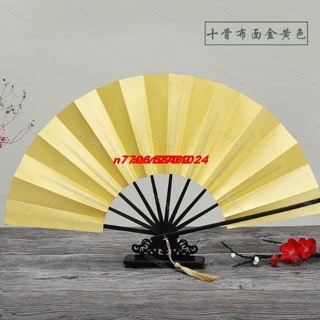中國風古風cos蝙蝠扇棋魂白色將進酒寄明月十骨折扇子可轉