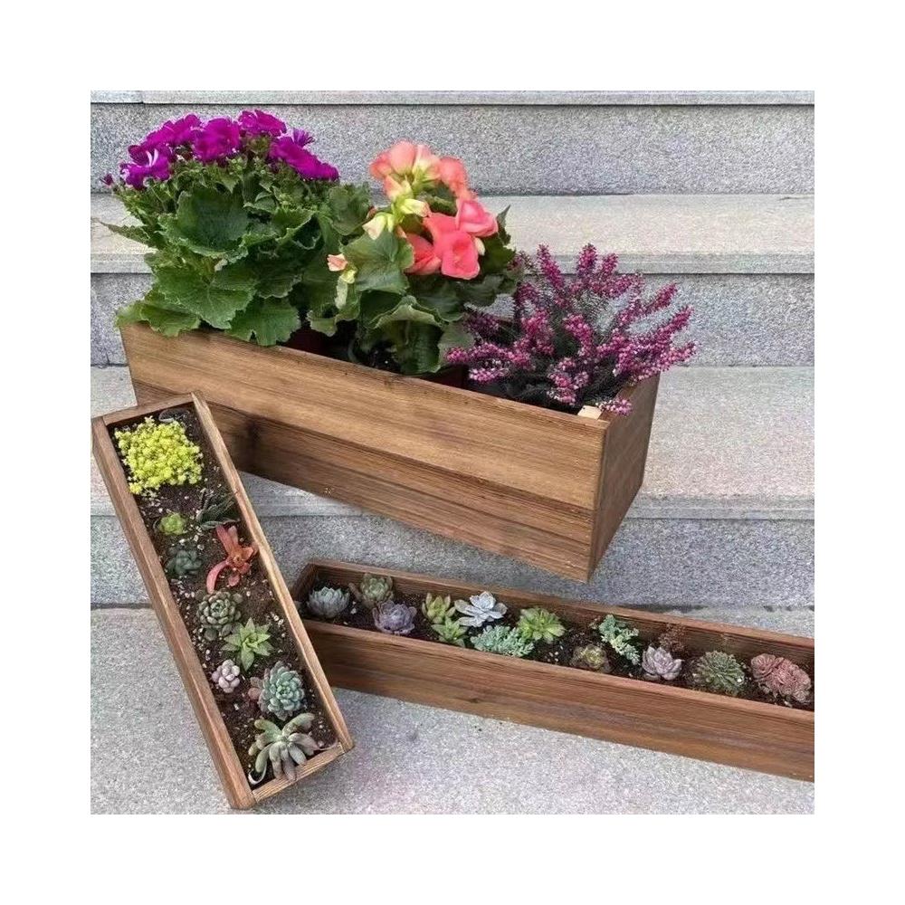 天然時代木 希少 横長 奥細 花梨 玉杢 瘤 四足 花台 香台 盆栽台 50㎝ 多肉木花盆防腐木花箱實木長方形陽臺種菜盆碳化室外戶外欄杆花槽