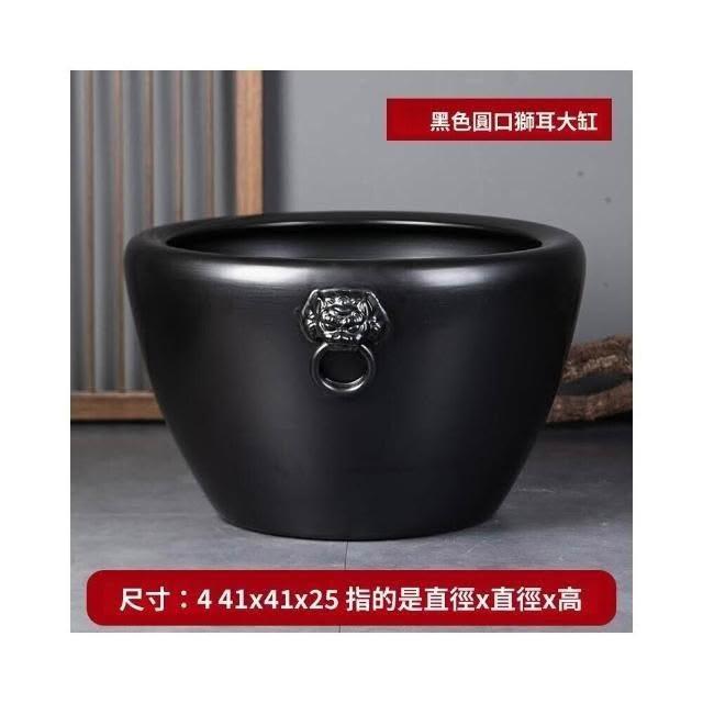 景德鎮陶瓷錦鯉金魚缸特大號庭院門海大型睡蓮缸荷花缸老式大水缸