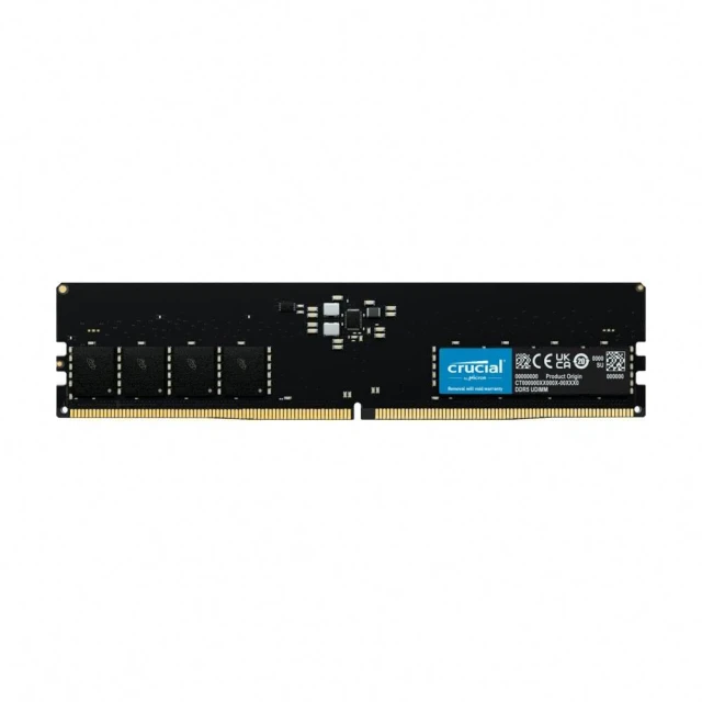 【Crucial 美光】Micron Crucial DDR5 5600/16G 桌上型記憶體(吊卡裝.代理商公司貨)