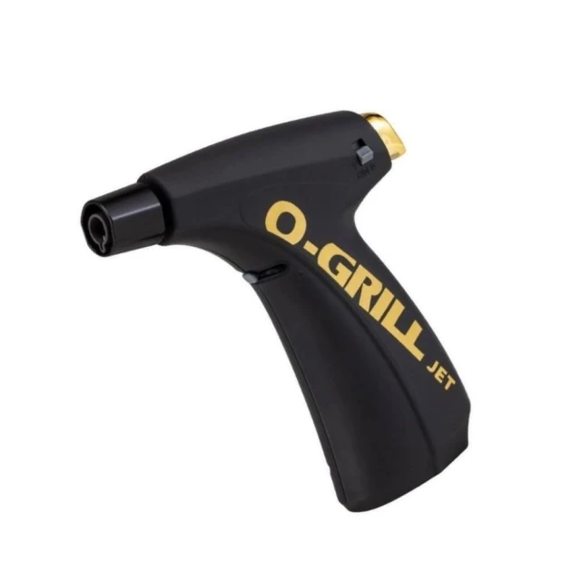 【O-Grill】【O-Grill】輕便型防風瓦斯噴槍 GJ-360 黑皮革 攜便噴火槍 烘培槍 野炊 烤肉 露營 悠遊戶外