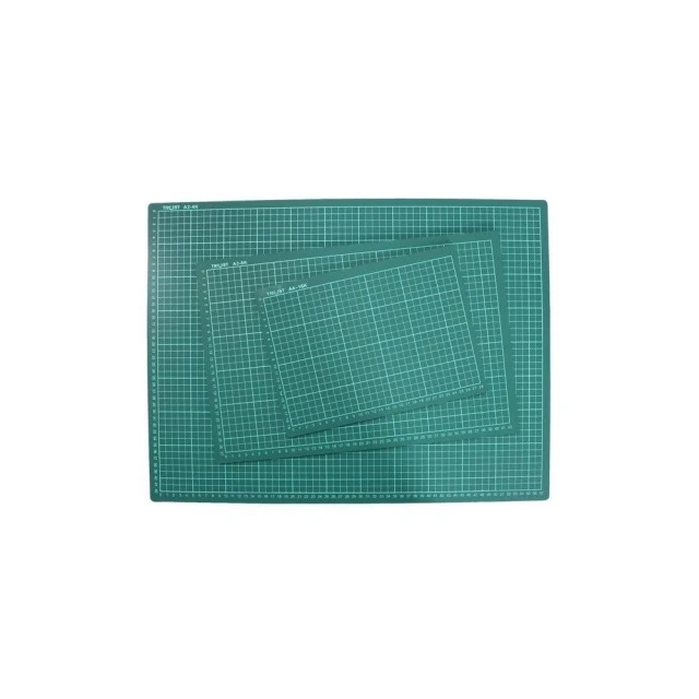 A3 切割墊 8開 切割板 深綠色/一片入 MIT製 有格 桌墊切割板 切割墊板 45cm x 30cm-信