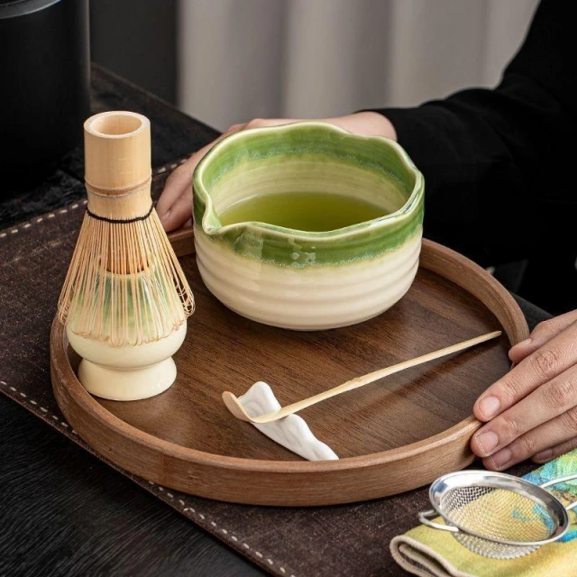 臺灣出貨-宋代抹茶碗打抹茶工具抹茶刷點日式茶碗攪拌器茶筅 窯變器具套裝