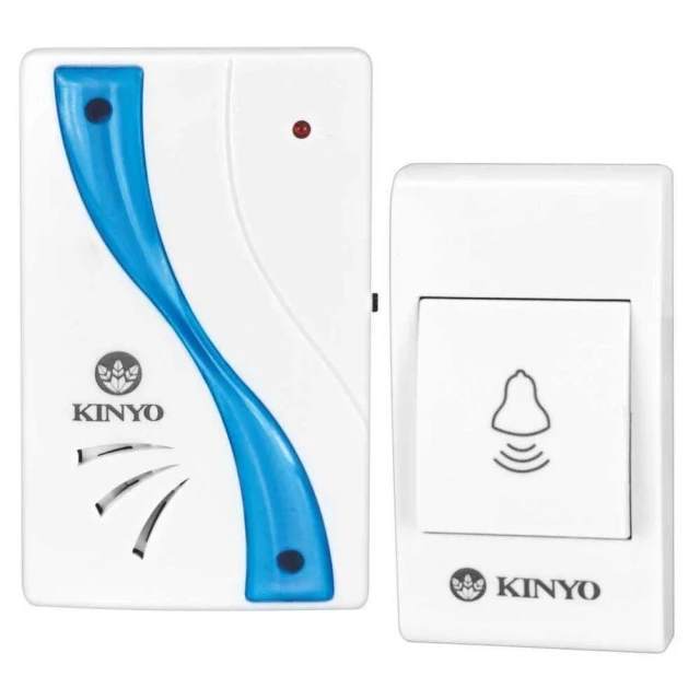 【KINYO】★官方直營★交流式遠距離無線門鈴 (DBA-375)