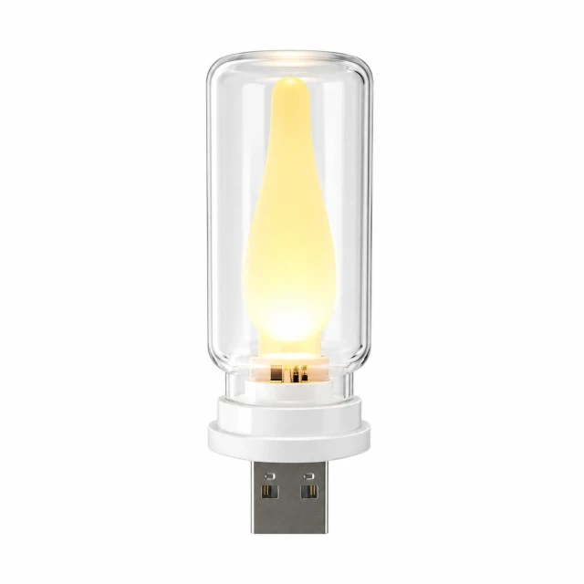 🔥 USB玻璃瓶氛圍燈 小夜燈 蠟燭燈 七彩霓虹燈 幻彩氣氛燈 電競桌搭 露營燈 復古擬真火焰 拍照道具 聖誕交換禮物