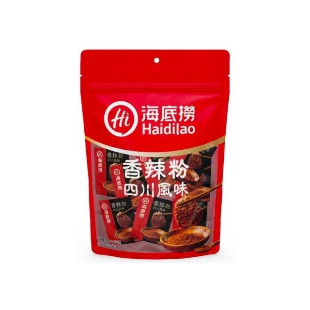 【CHARA 微百貨】海底撈 香辣粉 四川風味 10g X 10包入 辣椒粉