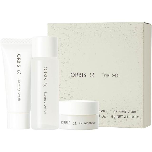 ORBIS 奧蜜思】ORBIS U 體驗組保濕保養3件組洗面乳14g＋化妝水20mL＋