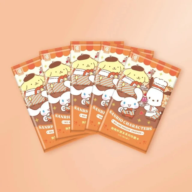 【SANRIO 三麗鷗】狗狗好朋友系列珍藏卡 收藏卡 典藏卡 可愛收藏卡 小卡 三麗鷗  布丁狗 大耳狗 帕恰狗 DF-001