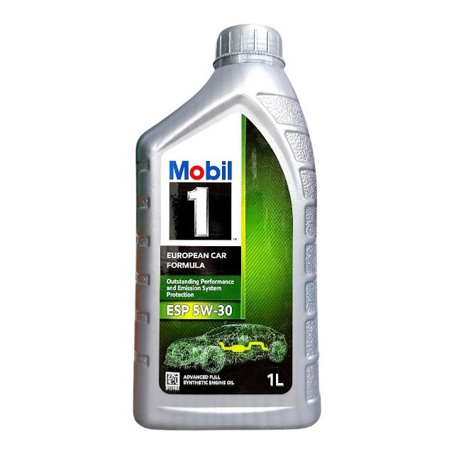 Mobil 1 ESP 5W30 先進全合成引擎機油 汽柴油通用 全合成機油 機油 台灣公司貨