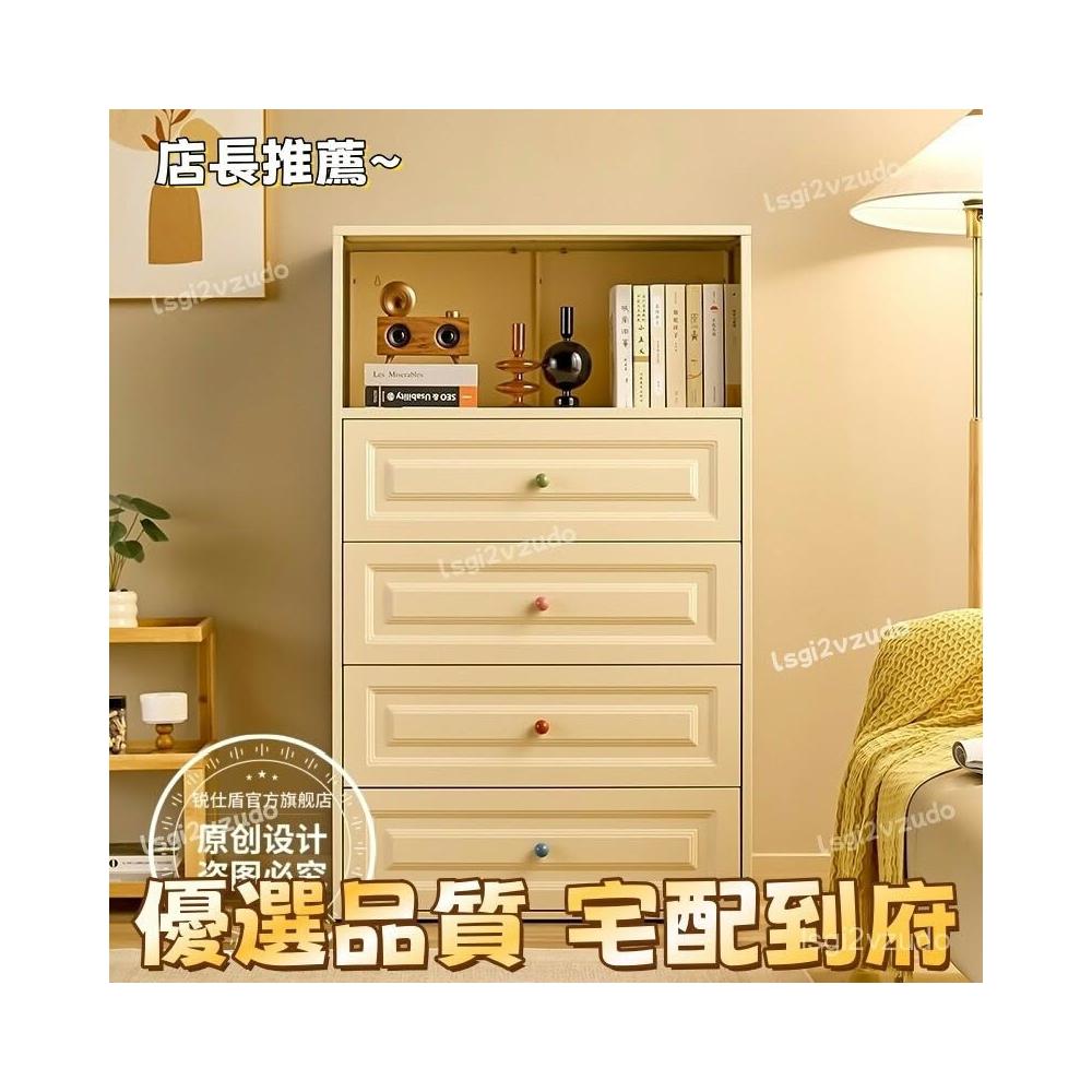 [臺灣優選 宅配到府]鐵藝鋼製鬥櫃多層鐵皮櫃抽屜式家用防塵落地臥室大容量儲物收納櫃 JUK4