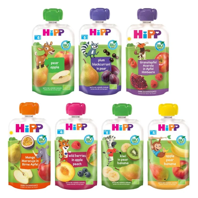 【HiPP】喜寶 生機水果趣100g(多款可選) 麗兒采家