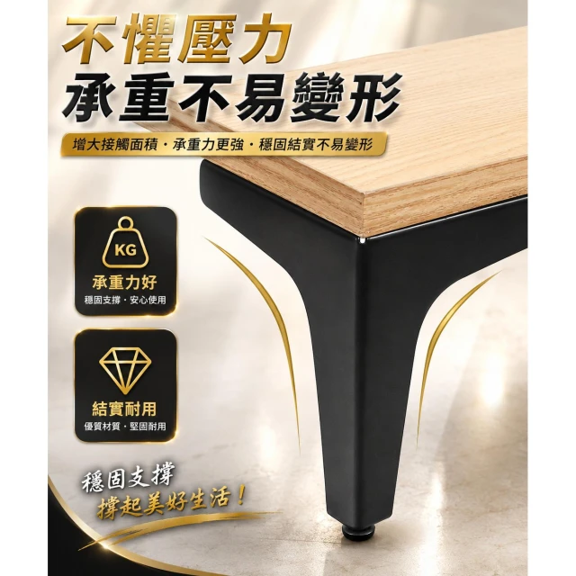 CBX-ABBJ 櫥柜腳 置物櫃腳 櫥柜腳 柜腳 家具腿腳 系統櫃 床腳 沙發腳 櫥櫃腳 櫃腳 台灣發貨 桌腳 黑色 金
