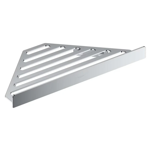 【Hansgrohe 漢斯格雅】Hansgrohe AddStoris 鉻色 浴室置物架 41741000  [ 德意志生活精品 ]