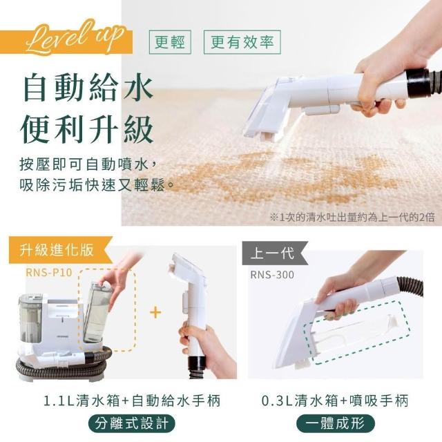 IRIS】自動給水織物清潔機RNS-P10 (強力去汙/布製品/車用/清洗機/地毯