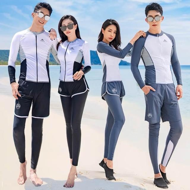 新品台灣寄出 速乾情侶泳衣 女生泳衣 衝浪衣 浮潛衣 防曬泳衣男女 長袖水母衣 長袖防曬泳衣 浮潛泳衣 親子泳衣 泳褲