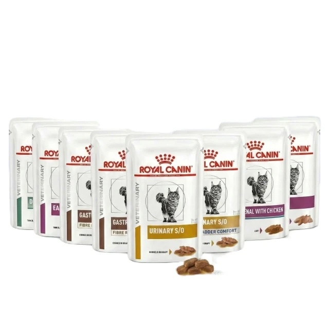 【ROYAL 法國皇家】Royal Canin法國皇家｜貓咪處方濕糧 (85g/165g腎臟處方 泌尿處方 糖尿病)