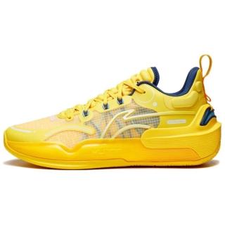 LI-NING 李寧】LiNing李寧馭帥16 V2 舒適防滑耐磨低幫籃球鞋男款黃色
