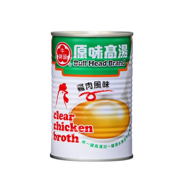 【Bull head 牛頭牌】原味高湯-雞肉風味411ml