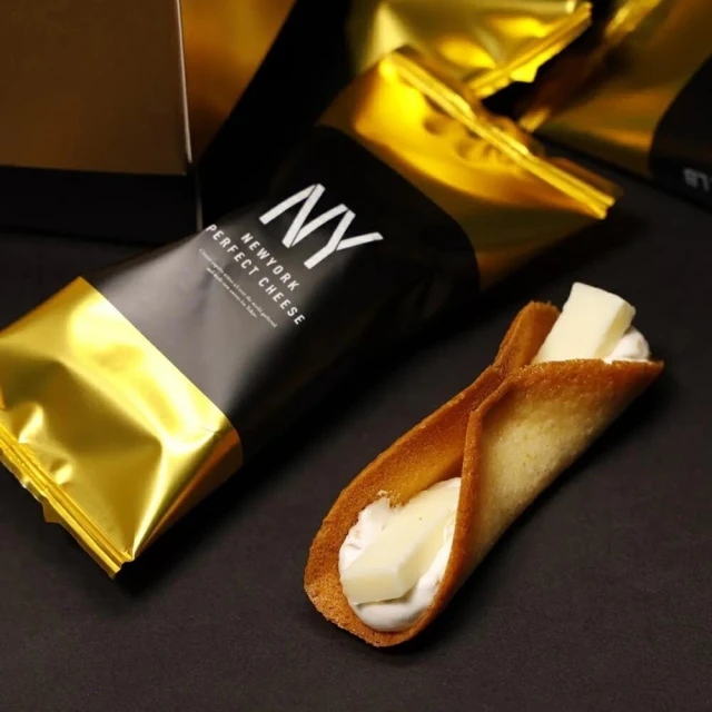 日本NEW YORK PERFECT CHEESE NY起司奶油脆餅12入1盒 贈精美提袋