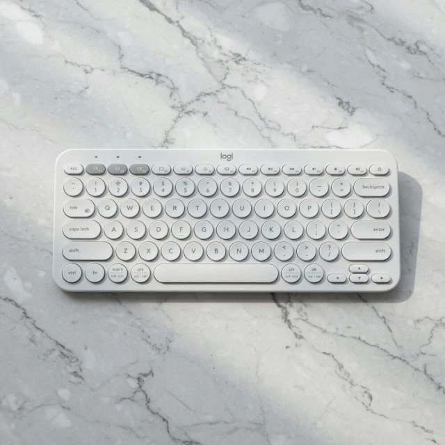 【尋寶趣嚴選】*尋寶趣嚴選*Logitech羅技 K380無線藍芽鍵盤白色粉色紫色 無接收器 展示機現貨