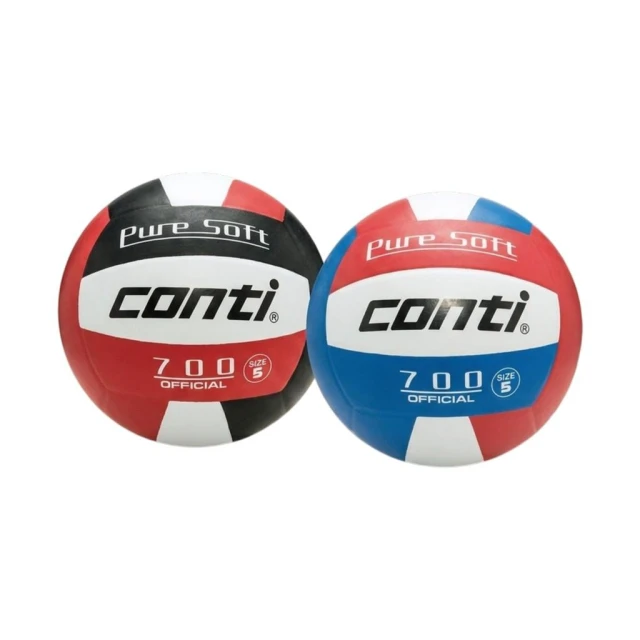 【Conti】超軟橡膠排球 含籃球網 球針 5號 4號 3號 V700