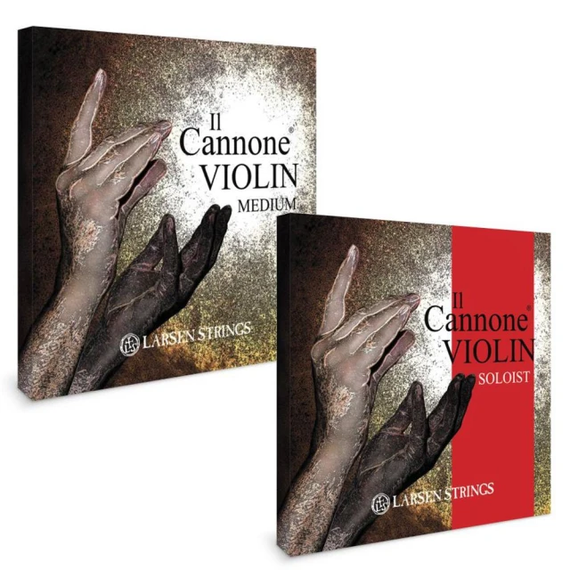 【路得提琴】丹麥LARSEN Il Cannone加農砲小提琴弦套裝 Soloist Medium 明亮版 溫款版