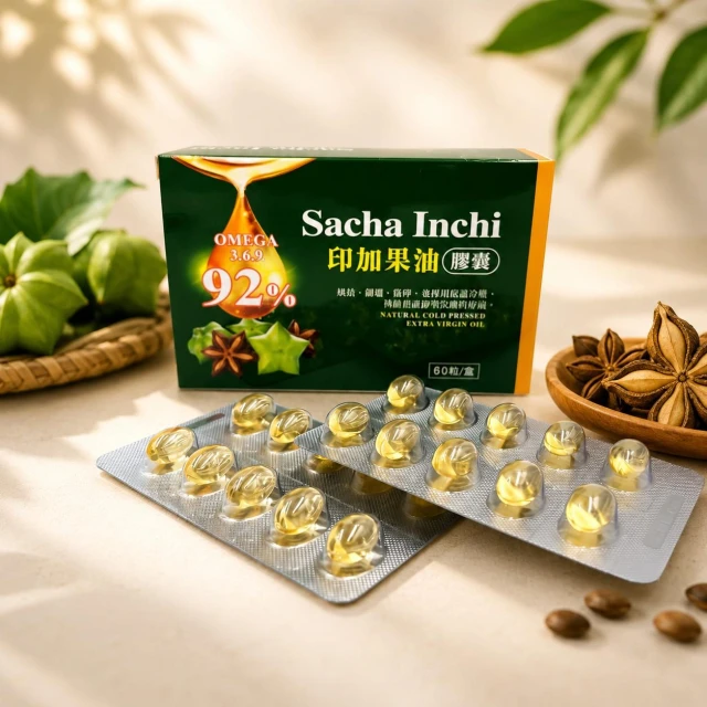 【健康油喜】100%純印加果油膠囊 現貨快速出貨