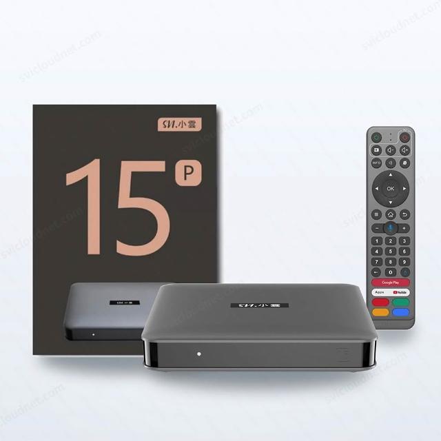 【SVICLOUD 小雲】15P 智慧電視盒 小雲盒子 官方原廠授權 台灣公司貨 保固一年