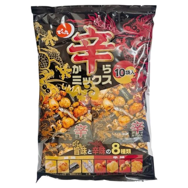 輪島塗善仁　洗朱塗 豆子六客 天六】日本北海道傳六天六辛辣綜合豆菓子米菓日本米菓綜合米菓什錦米菓