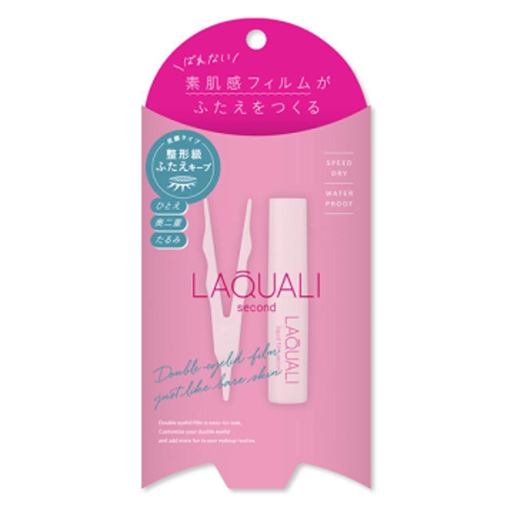 日本 LAQUALI 拉庫麗 液體雙眼皮定型液 免膠帶隱形塑形持久顯眼自然 遇熱水可卸 4ml 日本直送熱銷