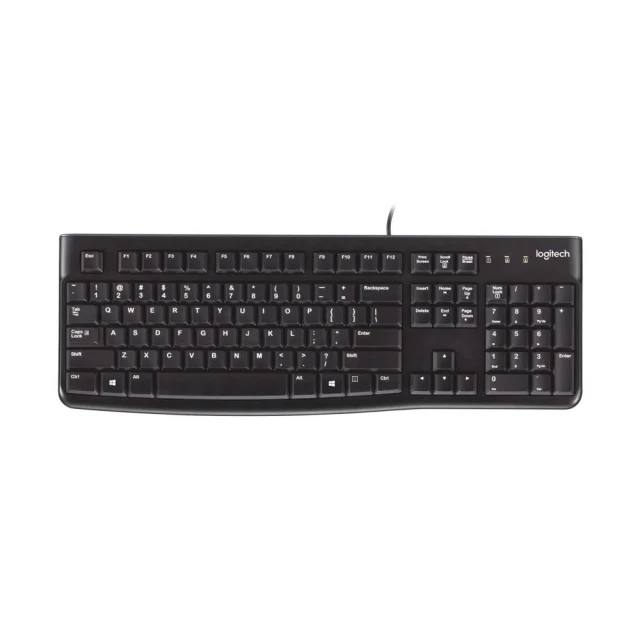 【Logitech 羅技】K120 有線鍵盤
