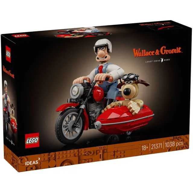 【LEGO 樂高】21371 酷狗寶貝 Wallace & Gromit 樂高® Ideas系列