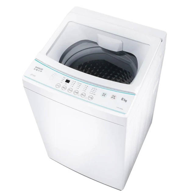 【SANLUX 台灣三洋】8公斤全自動單槽定頻洗衣機 ASW-80MD(含基本安裝+舊機回收)